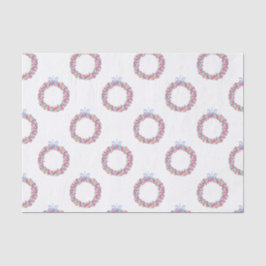 Papel De Seda Navidades acuarelas de colores en balbuceo