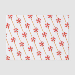 Papel De Seda Navidades acuáticos Copas de pasteles de menta de 