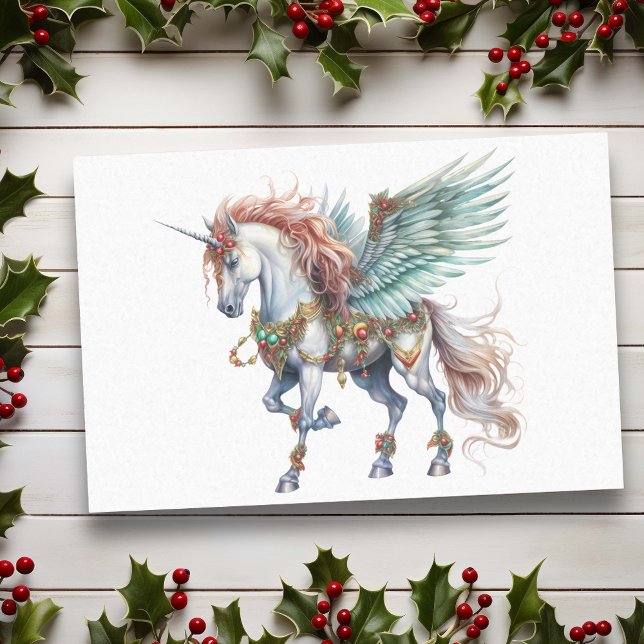 Papel De Seda Navidades acuáticos Unicorn Pegasus (Subido por el creador)