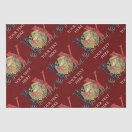 Papel De Seda Navidades Alegran A La Natividad Mundial