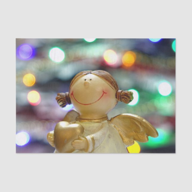 Papel De Seda Navidades Angel (Anverso)