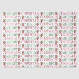 Papel De Seda Navidades Angel Merry Fancy Navidades Tipografía