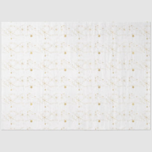 Papel De Seda Navidades blancos de cuerpos celestes de estrellas