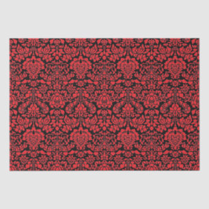 Papel De Seda Navidades Brocade Red oscuro