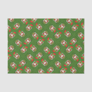 Papel De Seda Navidades búhos adoran divertida festividad
