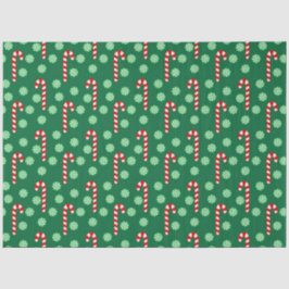 Papel De Seda Navidades Candy Candy Verde Rojo