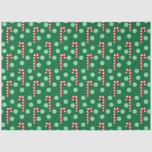 Papel De Seda Navidades Candy Candy Verde Rojo
