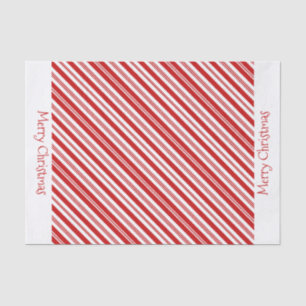 Papel De Seda Navidades Candy Cane