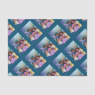 Papel De Seda Navidades Carolers