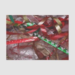 Papel De Seda Navidades Cinta de opciones Verde Rojo y Fiesta de