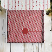 Navidades Clásicos de Peppermint Stripe Red and Wh