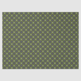 Papel De Seda Navidades clásicos y festivos de Green Plaid