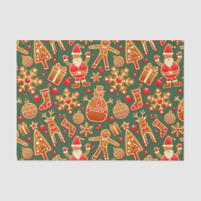 Papel De Seda Navidades cocinan artículos divertidos sobre el ve (Anverso)