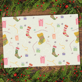 Papel De Seda Navidades Coloridos Vallas Y Presenta