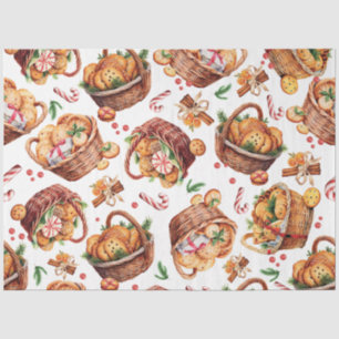 Papel De Seda Navidades Cookie Baskets