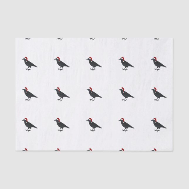 Papel De Seda Navidades Crow (Anverso)