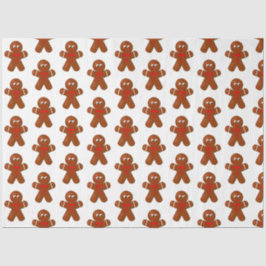 Papel De Seda Navidades Cuidados Gingerbread Boy