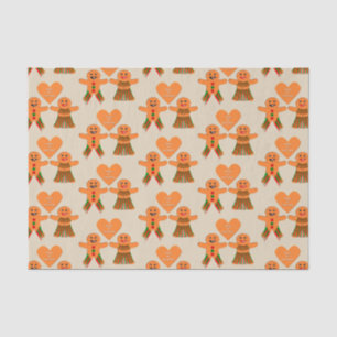 Papel De Seda Navidades Cuidados Gingerbread Pareja