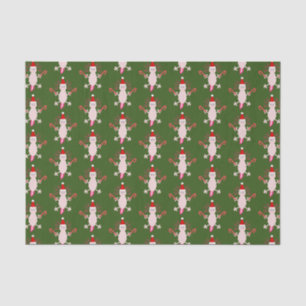 Papel De Seda Navidades Cute Axolotl Patterl