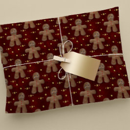 Papel De Seda Navidades Cute Gingerbread Men