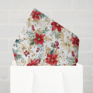 Papel De Seda Navidades de acuarela