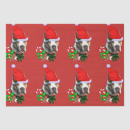 Papel De Seda Navidades de American Pit Bull Terrier