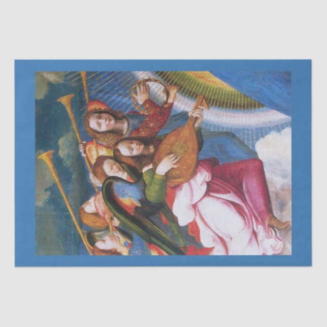 Papel De Seda Navidades DE ANGELS NAVIDADES MUSICALES (Anverso)