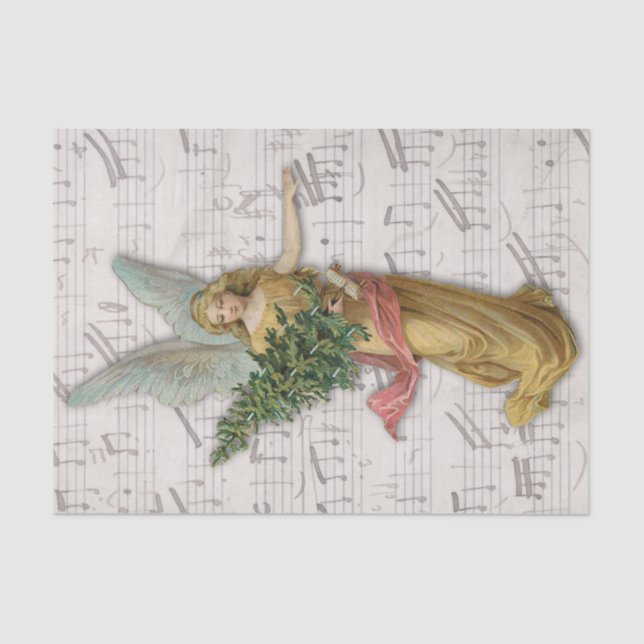 Papel De Seda Navidades de Antigüedades Ángel Victoriano Cristia (Anverso)