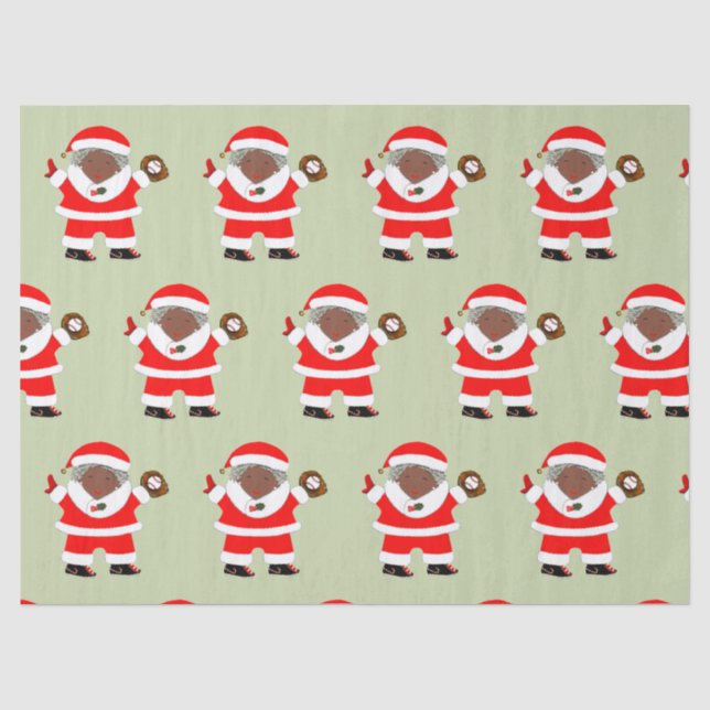 Papel De Seda Navidades de béisbol (Anverso)