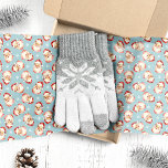 Papel De Seda Navidades de Blue Vintage Watercolor Santa Claus<br><div class="desc">Envuelve tus regalos con encanto festivo con esta acuarela azul de color vintage Navidades de Santa Claus papel higiénico. Con un patrón repetido de ilustraciones Santa clásicos, este papel de tejido le aporta un toque nostálgico a su envoltura vacacional. El diseño acuático en el fondo de las vacaciones da un...</div>