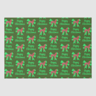 Papel De Seda Navidades de boxeo Perro y verde barba verde