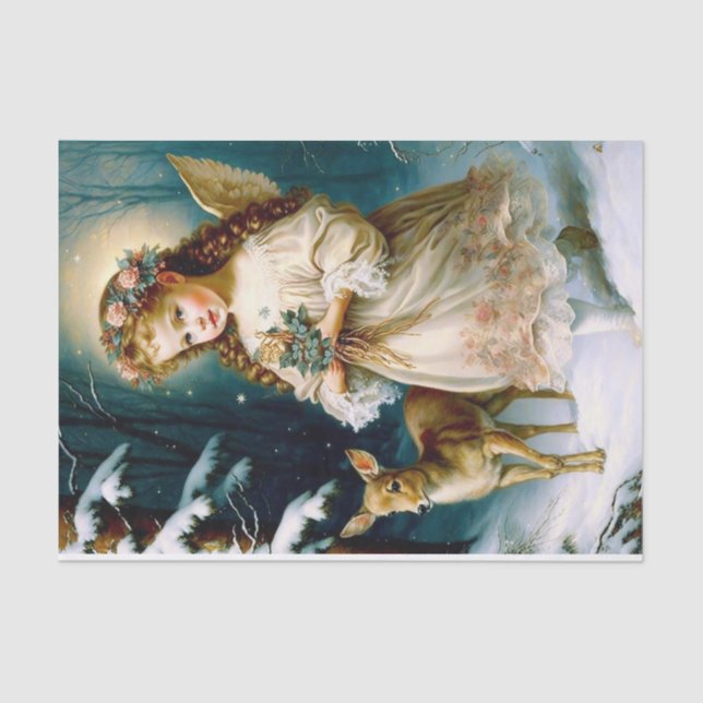 Papel De Seda Navidades de Child and Fawn (Anverso)