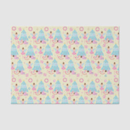 Papel De Seda Navidades de color rosa lindo Baloncesto desnudo