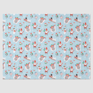 Papel De Seda Navidades de Cute Kids North Pole