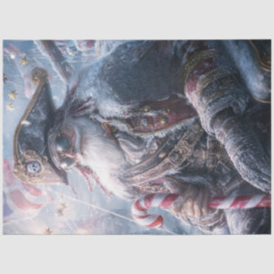 Papel De Seda Navidades de desconfianza Pirata Santa Claus