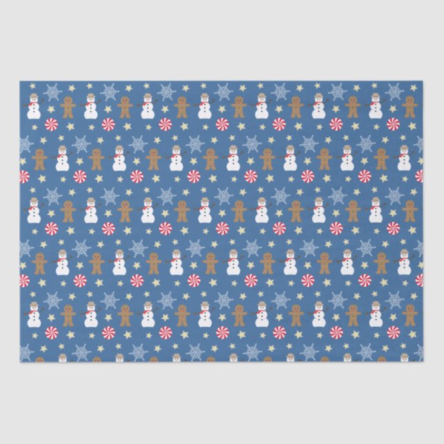 Papel De Seda Navidades de diversión y fantasía (Anverso)