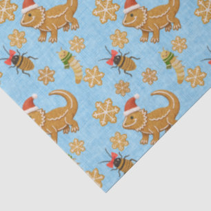 Papel De Seda Navidades de Dragón con Pan de Gingerbread