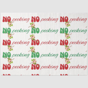 Papel De Seda NAVIDADES de elfo traviesos