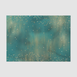 Papel De Seda Navidades de esparkle de Green Gold Purpurina
