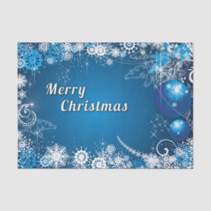 Papel De Seda Navidades De Fantasmas De Nieve Extrañan