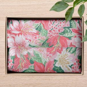 Papel De Seda Navidades de flores de invierno precoz de estilo m
