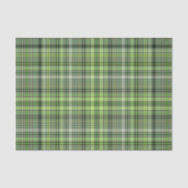 Papel De Seda Navidades de Green Plaid