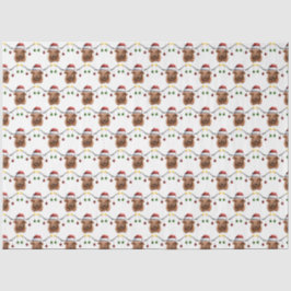 Papel De Seda Navidades de Have a Merry Hielan Coo