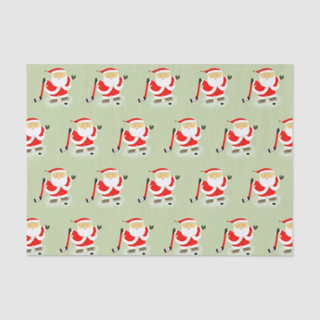 Papel De Seda Navidades de hockey (Anverso)