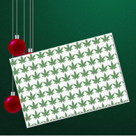Papel De Seda Navidades de hoja de maleza personalizados