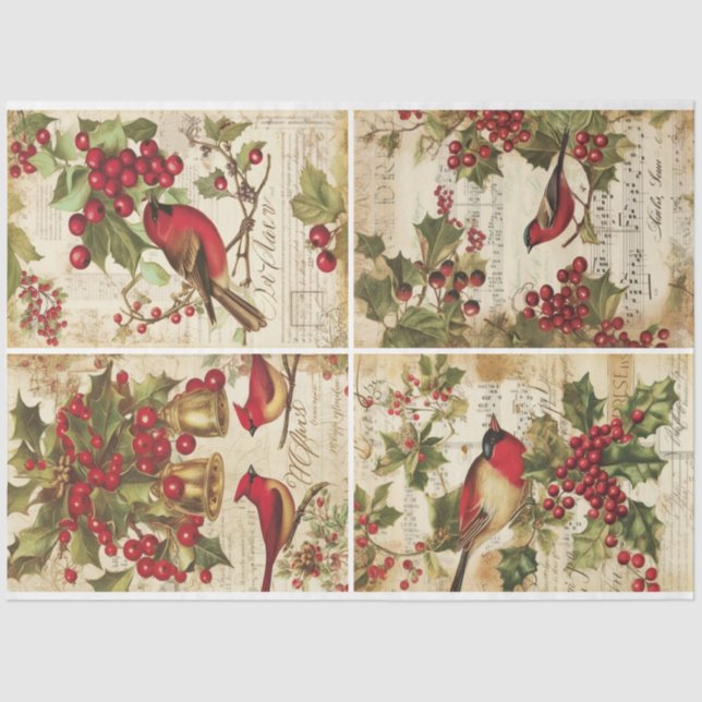 Papel De Seda Navidades de Jingle Bell (Anverso)