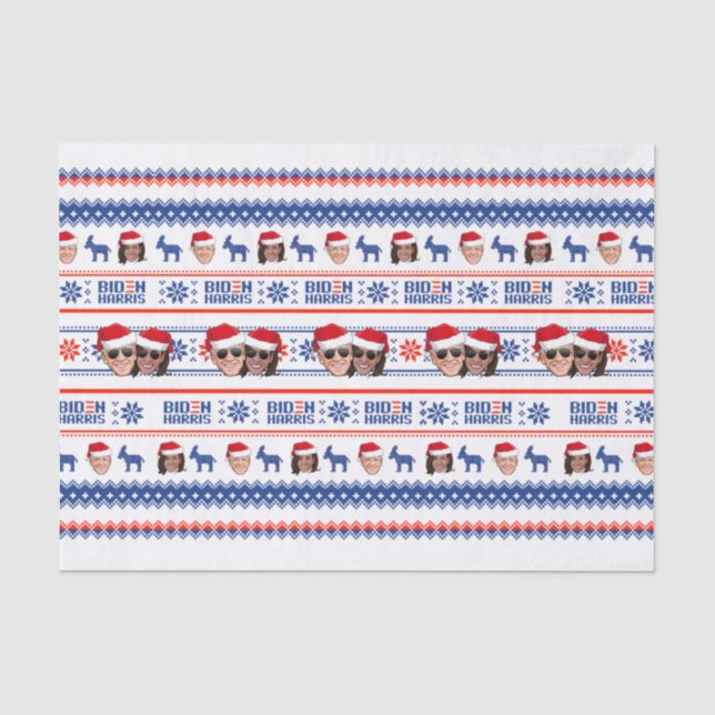 Papel De Seda Navidades de Joe y Kamala Aviator (Anverso)