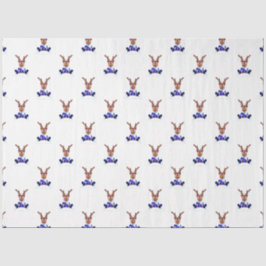 Papel De Seda Navidades de Kasky Azul festivo reno