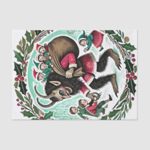 Papel De Seda Navidades de Krampus