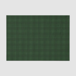 Papel De Seda Navidades de la gloria Green Tartán